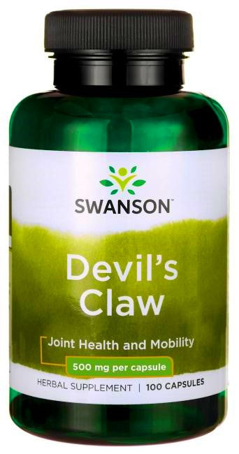 Swanson Devil's Claw - 500mg - 100 caps