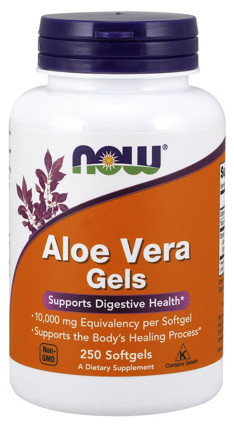 NOW Foods Aloe Vera Gels - 100 softgels