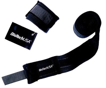 BioTechUSA Accessories Bedford 2 Wrist Wrap Black - 3.5 meter