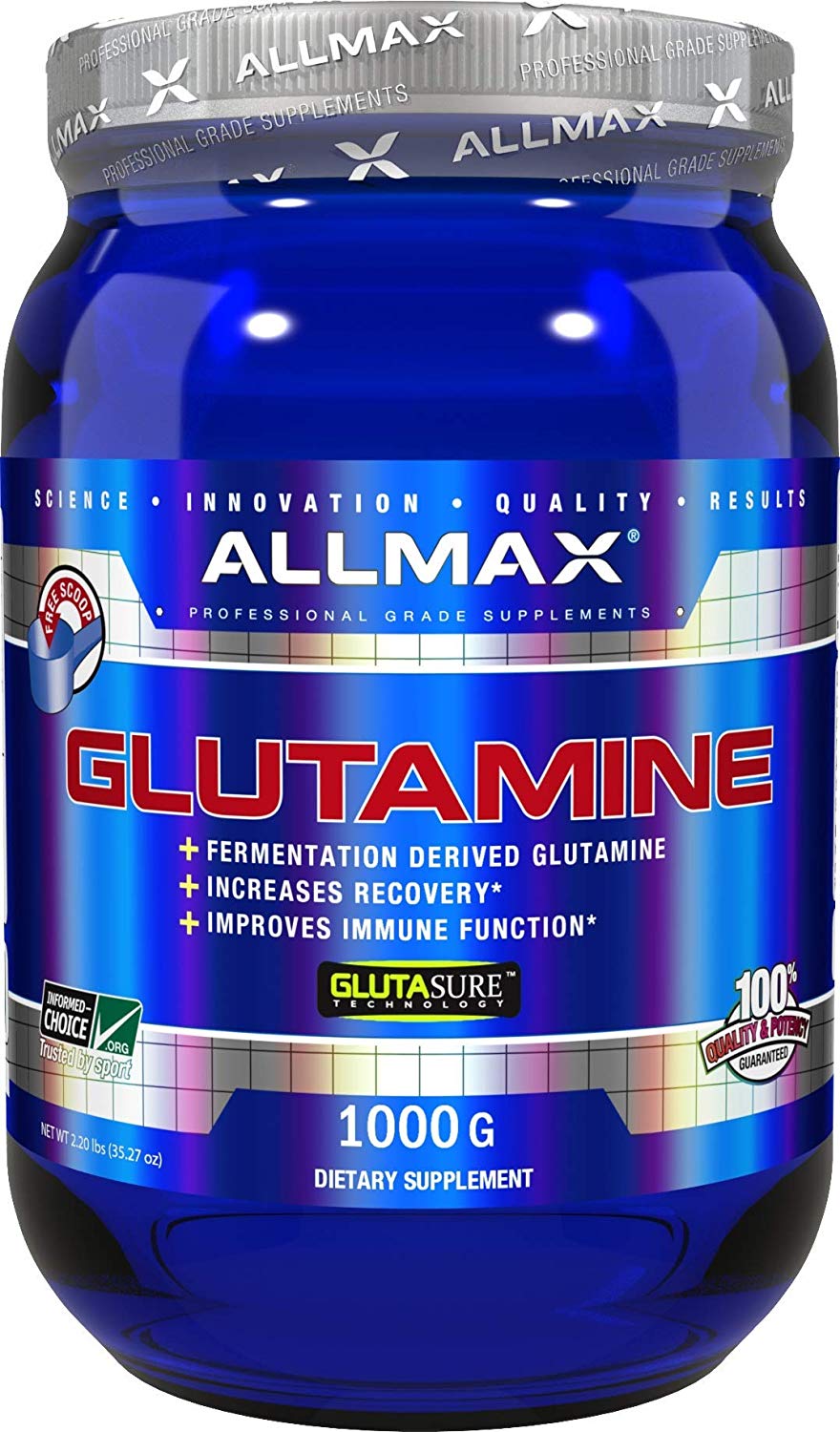 AllMax Nutrition Glutamine - 1000g