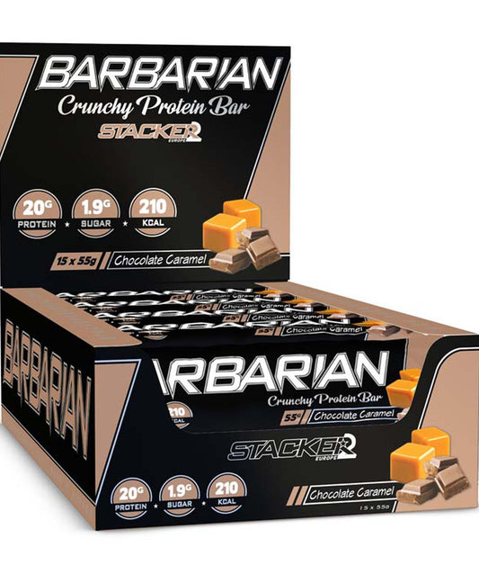 Barbarian, Chocolate Caramel - 15 x 55g