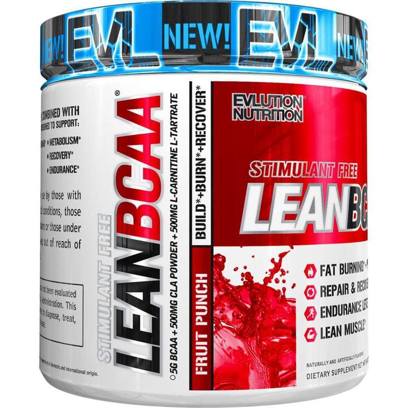 EVLution Nutrition Lean BCAA Stimulant Free - 237g