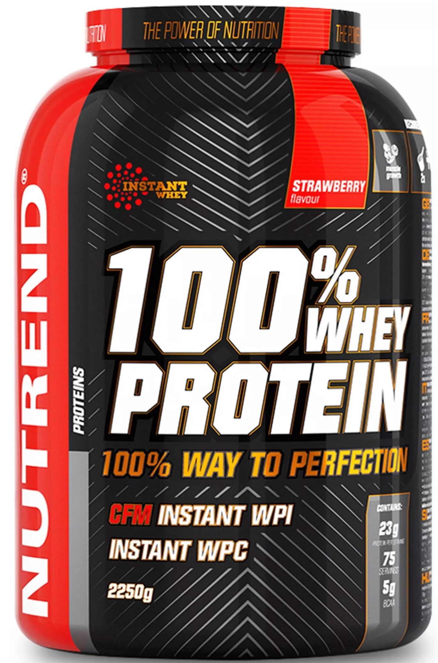 100% Whey Protein, Chocolate Cocoa - 2250g