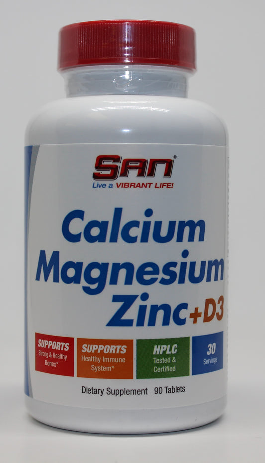 SAN Calcium Magnesium Zinc + D3 - 90 tablets