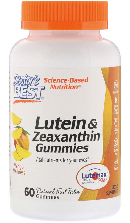 Doctor's Best Lutein & Zeaxanthin - 60 gummies