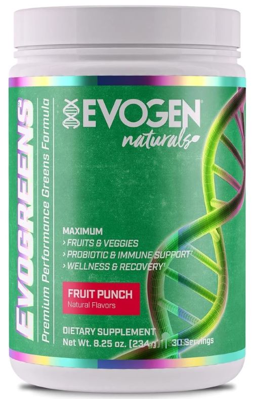 Evogen Evogreens Naturals - 219g