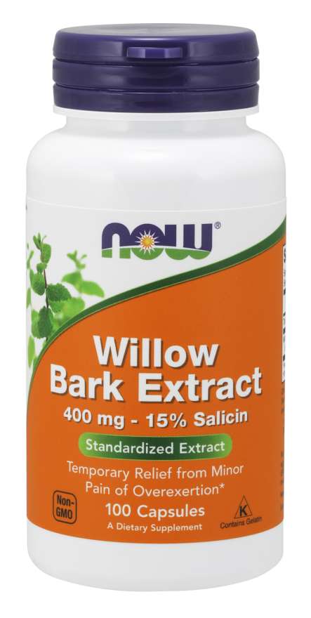 NOW Foods Willow Bark Extract - 400mg - 100 caps