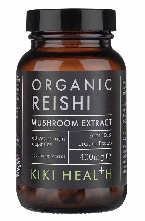 KIKI Health Reishi Extract Organic - 400mg - 60 vcaps