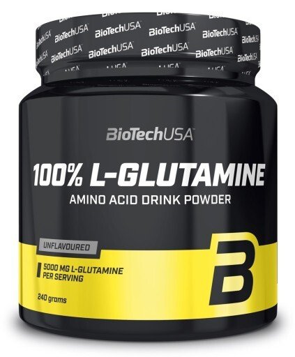 BioTechUSA 100% L-Glutamine - 240g