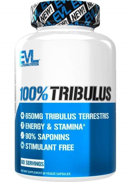 EVLution Nutrition 100% Tribulus - 650mg - 60 vcaps