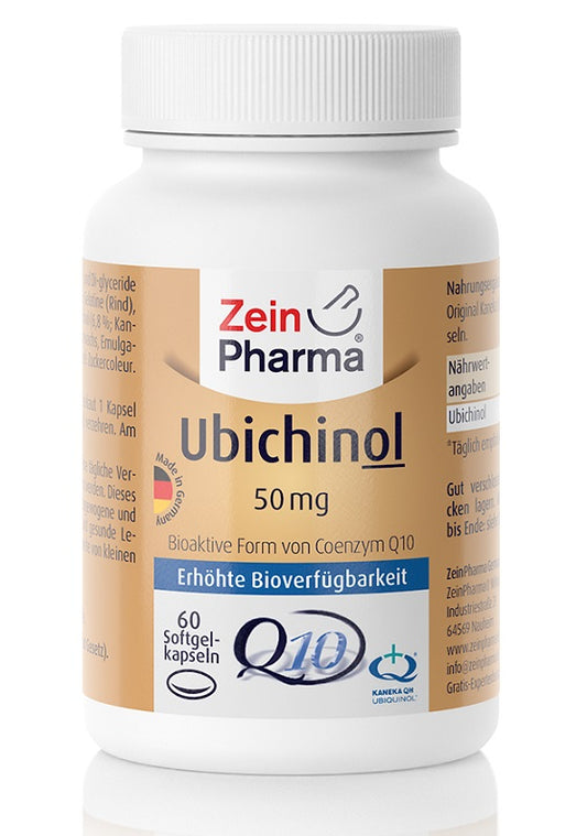 Zein Pharma Ubiquinol - 50mg - 60 caps