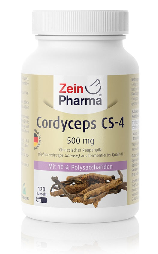 Zein Pharma Cordyceps CS-4 - 500mg - 120 caps