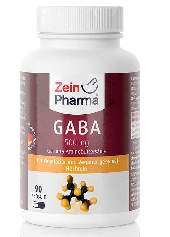 Zein Pharma Zein Pharma GABA 500mg - 90 caps