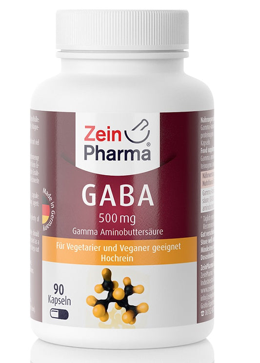 Zein Pharma Zein Pharma GABA 500mg - 90 caps