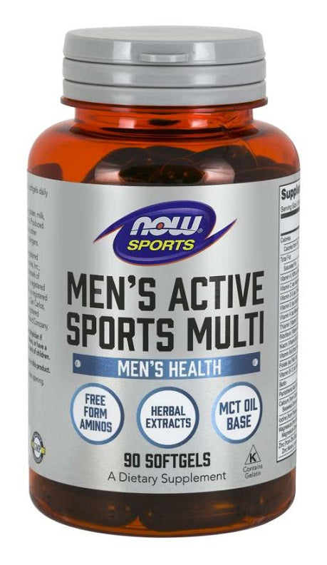 NOW Foods Men's Active Sports Multi - 180 softgels