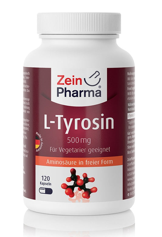 Zein Pharma L-Tyrosine - 500mg - 120 caps