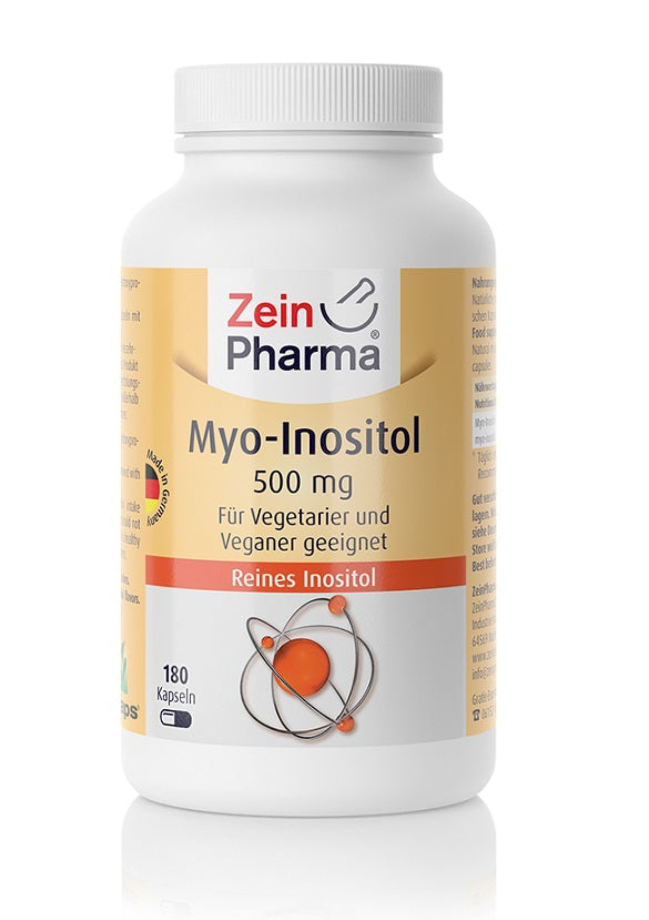 Zein Pharma Myo-Inositol - 500mg - 180 caps