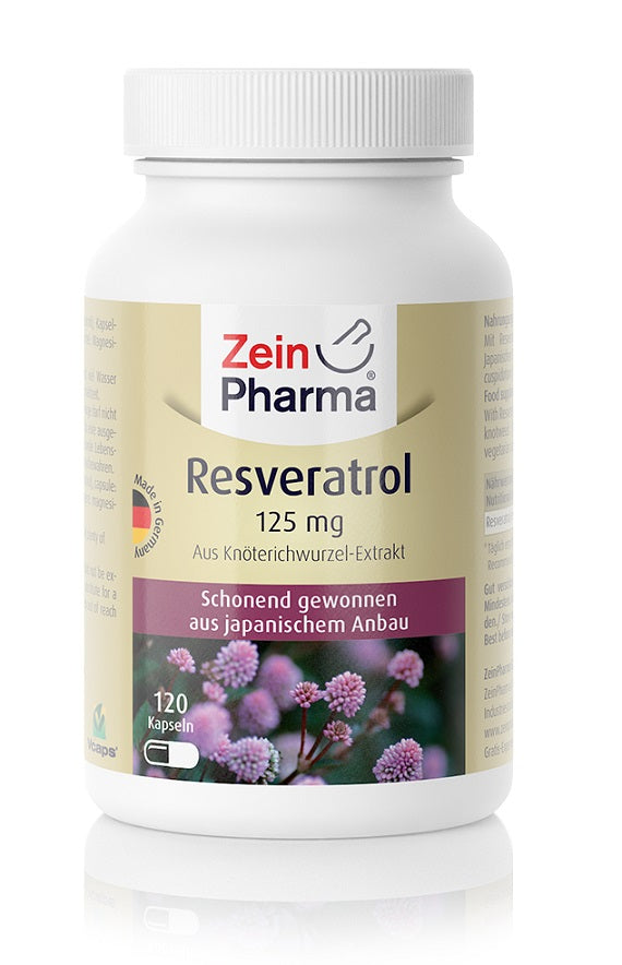 Zein Pharma Resveratrol - 125mg - 120 caps