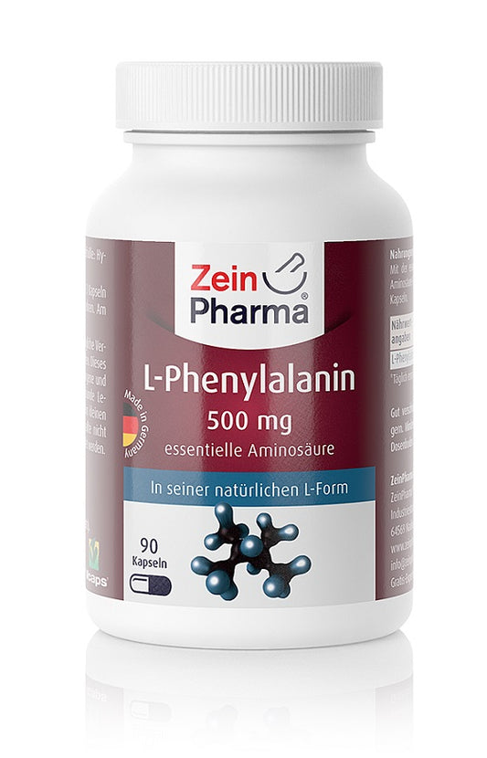 Zein Pharma L-Phenylalanine - 500mg - 90 caps