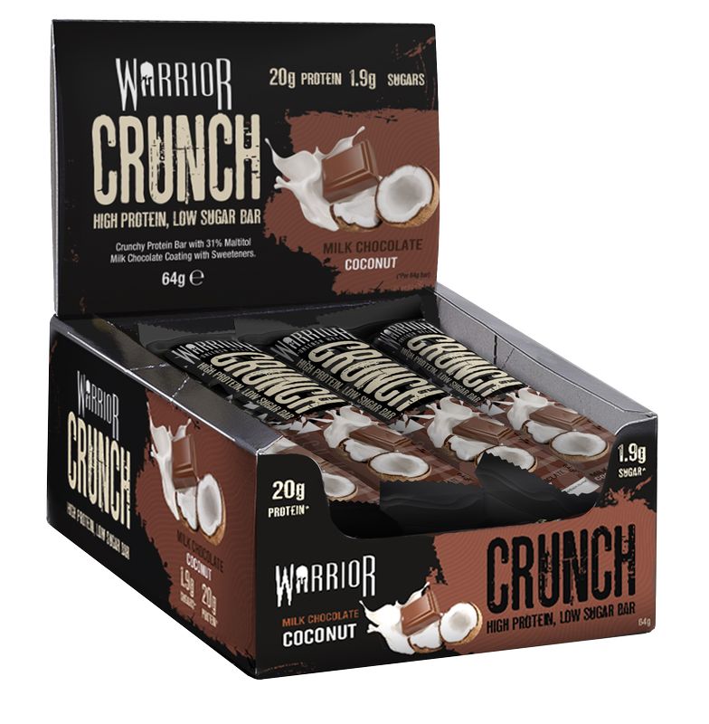 Warrior Crunch Bar - 12 bars