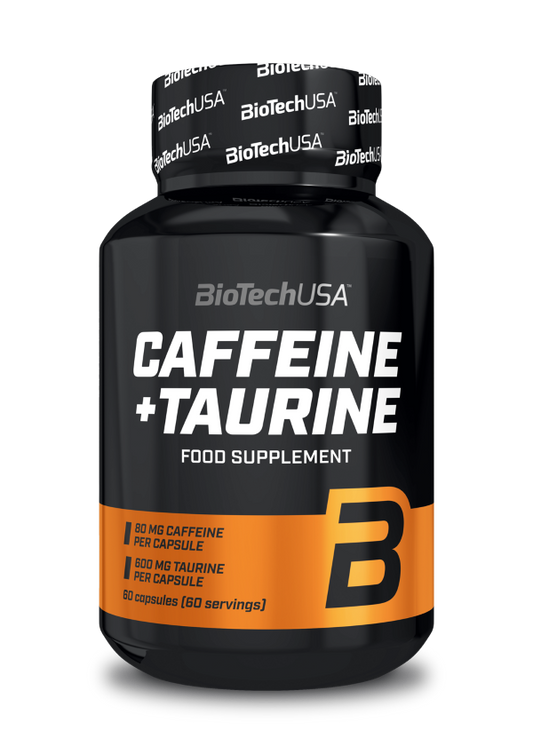 BioTechUSA Caffeine & Taurine - 60 caps