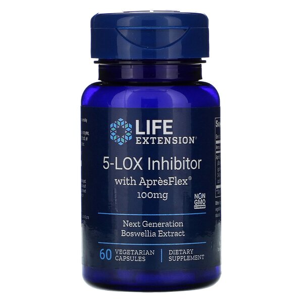 Life Extension 5-LOX Inhibitor with ApresFlex - 100mg - 60 vcaps