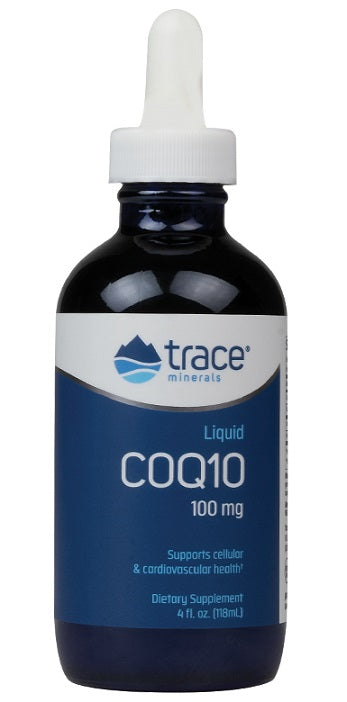 Trace Minerals Liquid CoQ10 - 100mg - 118 ml.