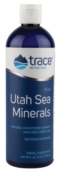 Trace Minerals Utah Sea Minerals  - 473 ml.