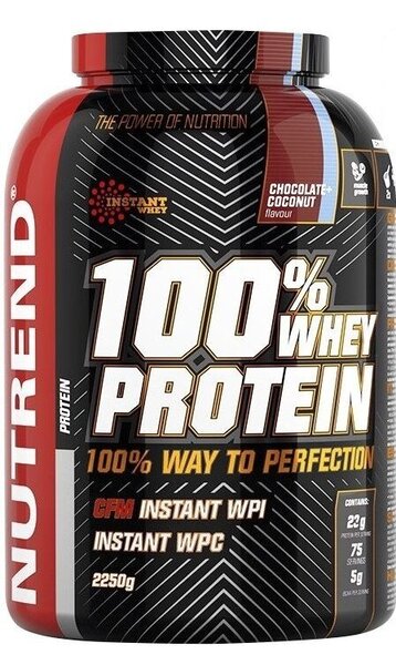 100% Whey Protein, Chocolate Cocoa - 2250g