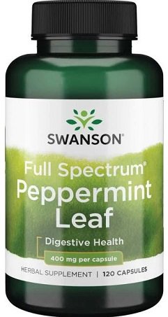 Swanson Full Spectrum Peppermint Leaf - 400mg - 120 caps