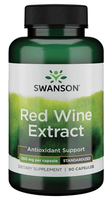 Swanson Red Wine Extract - 500mg - 90 caps