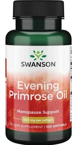 Swanson Evening Primrose Oil - 500mg - 100 softgels