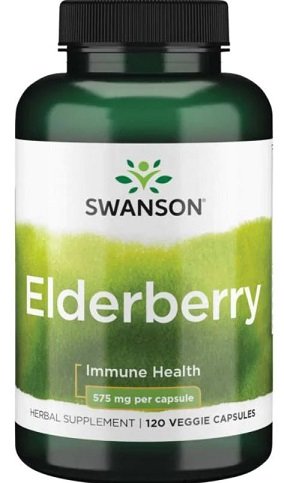 Swanson Elderberry - 120 vcaps