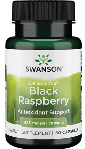 Swanson Full Spectrum Black Raspberry - 425mg - 60 caps