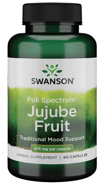 Swanson Full Spectrum Jujube Fruit - 675mg - 60 caps