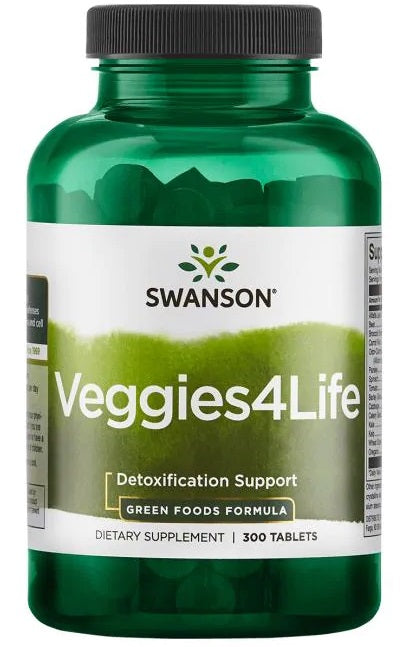 Swanson Veggies4Life - 300 tabs