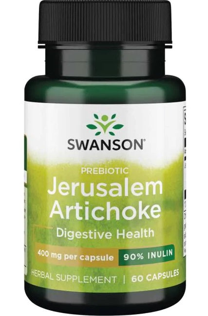 Swanson Prebiotic Jerusalem Artichoke - 400mg - 60 caps