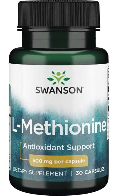 Swanson L-Methionine - 500mg - 30 caps