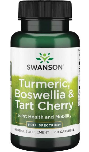 Swanson Turmeric Boswellia & Tart Cherry - 60 caps