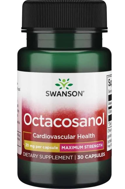 Swanson Octacosanol Maximum-Strength 20mg - 30 caps