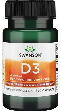 Swanson Vitamin D-3 - 1000 IU - 250 caps