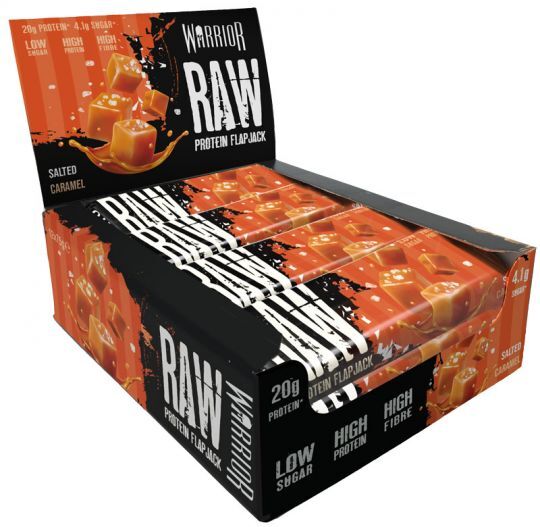 Warrior Raw Protein Flapjack - 12 bars