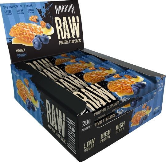 Warrior Raw Protein Flapjack - 12 bars