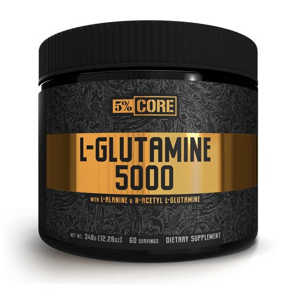 5% Nutrition L-Glutamine 5000 Core Series - 348g