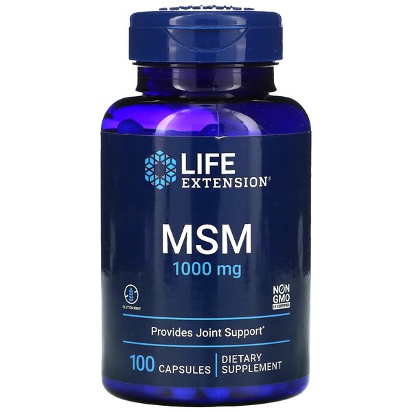 Life Extension MSM - 1000mg - 100 caps