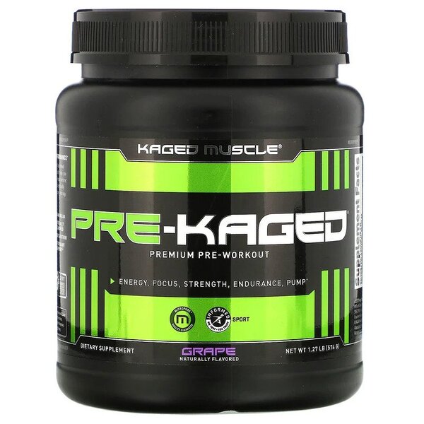 Kaged Muscle Pre-Kaged, Grape - 574g
