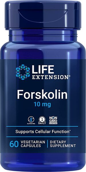 Life Extension Forskolin - 10mg - 60 vcaps