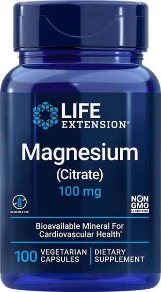 Life Extension Magnesium (Citrate) - 100mg - 100 vcaps