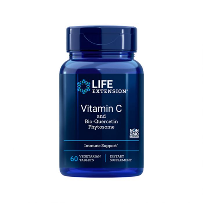 Life Extension Vitamin C and Bio-Quercetin Phytosome - 250 vegetarian tabs