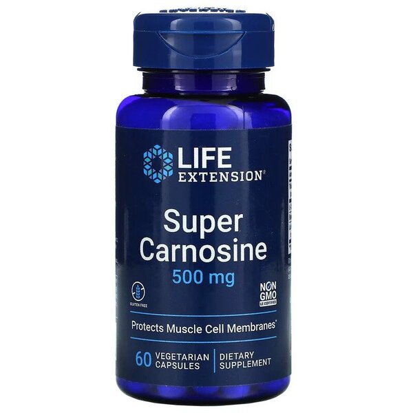 Life Extension Super Carnosine - 500mg - 60 vcaps